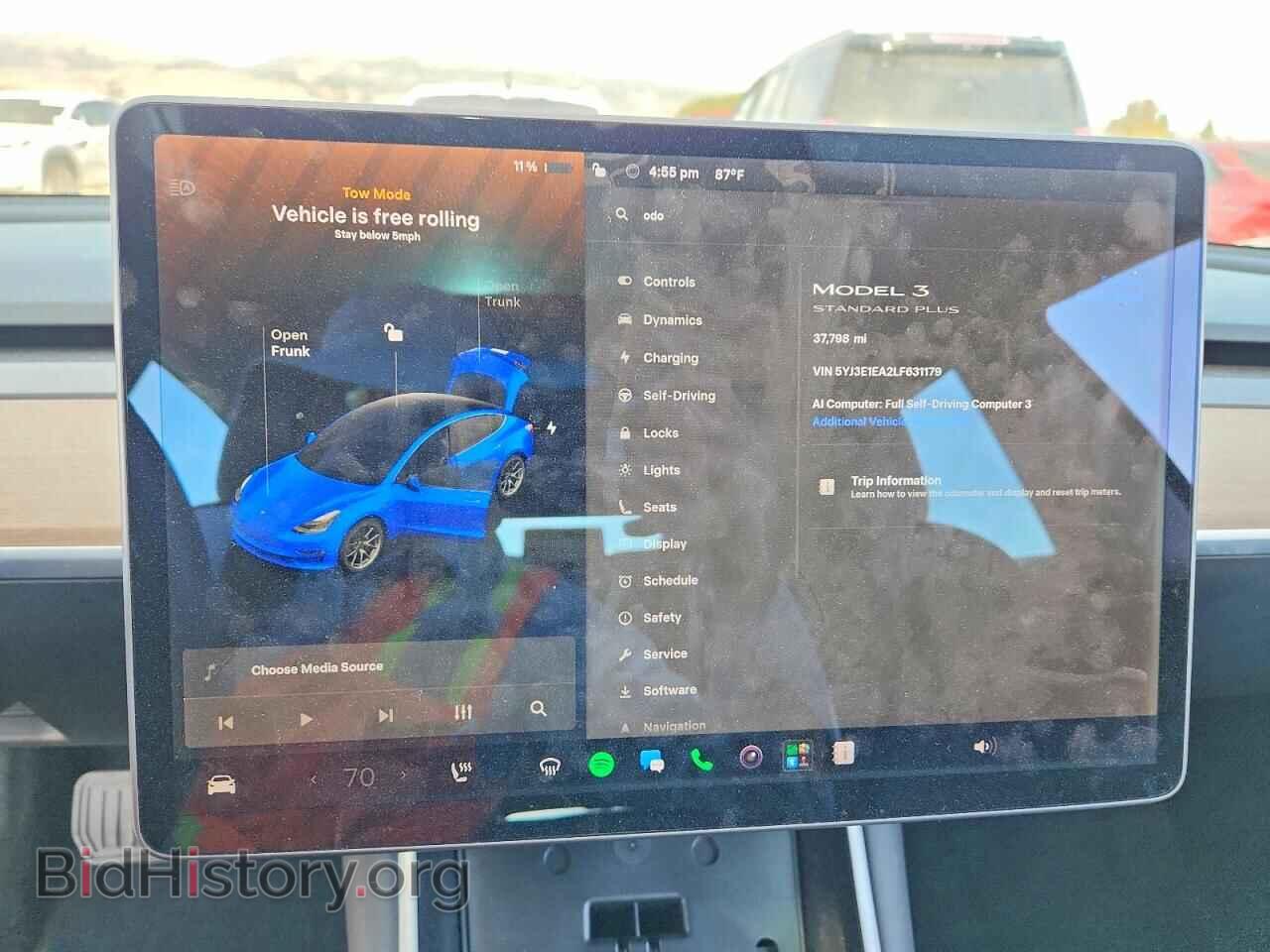 2020 TESLA MODEL 3 - VIN: 5YJ3E1EA2LF631179 - Photo 9