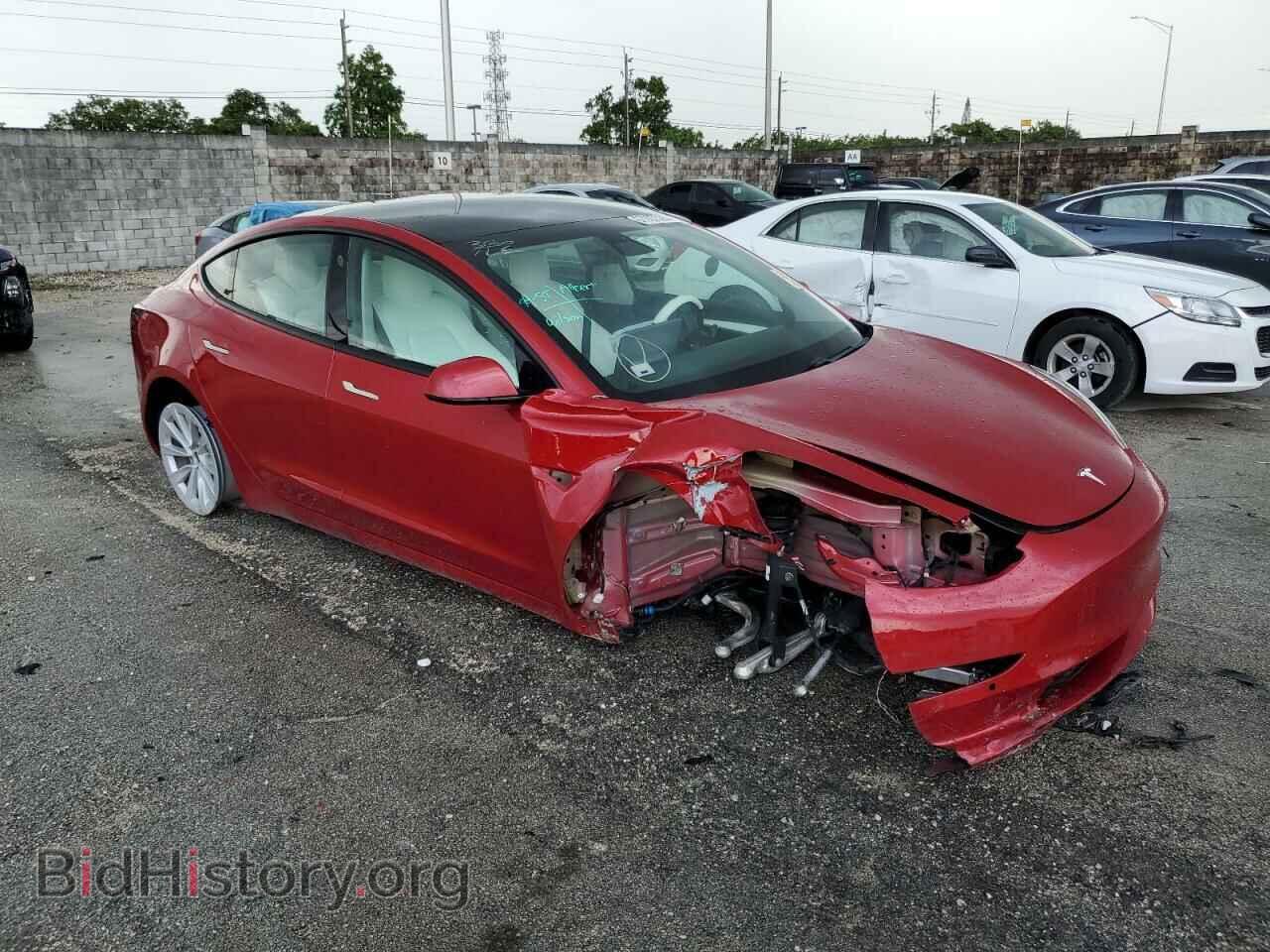 2021 TESLA MODEL 3 - VIN: 5YJ3E1EA8MF061576 - Фото 4