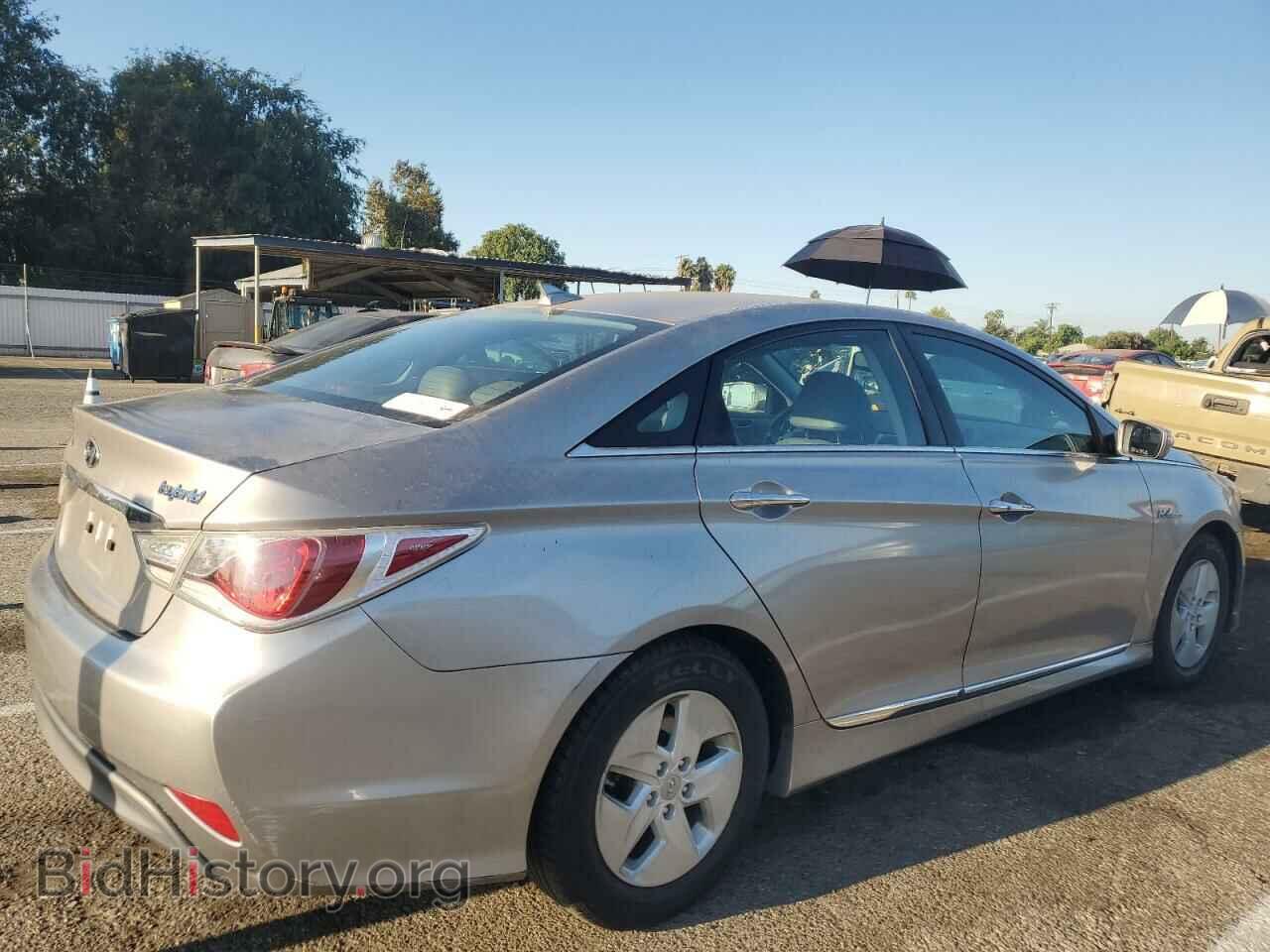 2012 HYUNDAI SONATA - VIN: KMHEC4A44CA033437 - Фото 3