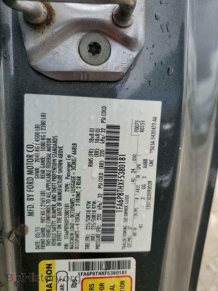 2015 FORD ALL Models - VIN: 1FA6P8THXF5380181 - Photo 12