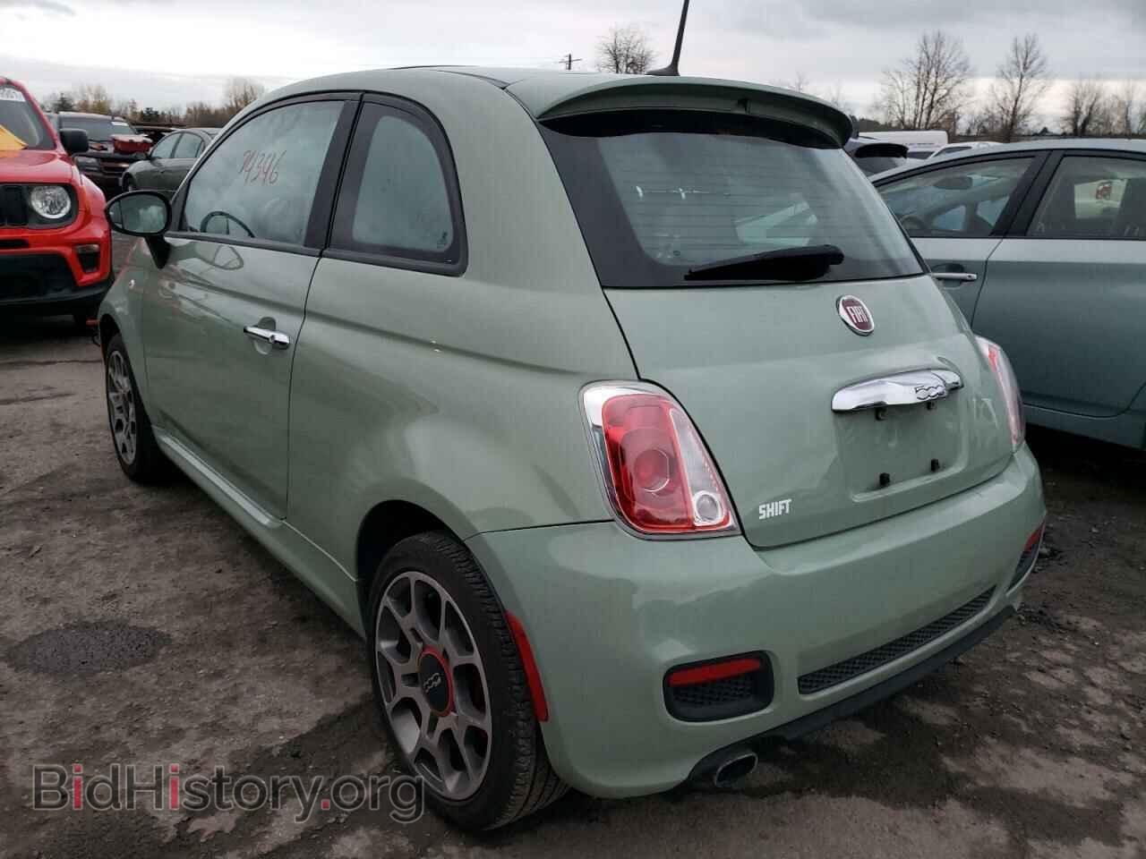 2012 FIAT 500 - VIN: 3C3CFFBR8CT192547 - Фото 3