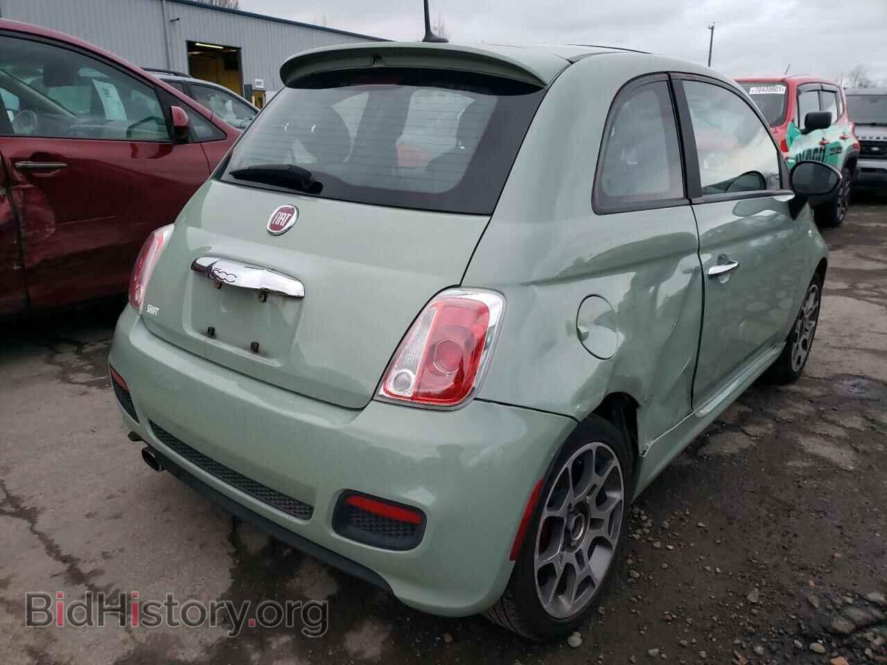2012 FIAT 500 - VIN: 3C3CFFBR8CT192547 - Фото 4