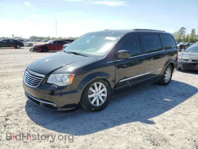 2016 Chrysler MINIVAN Town & COU, black — VIN 2C4RC1BG7GR291028, Copart