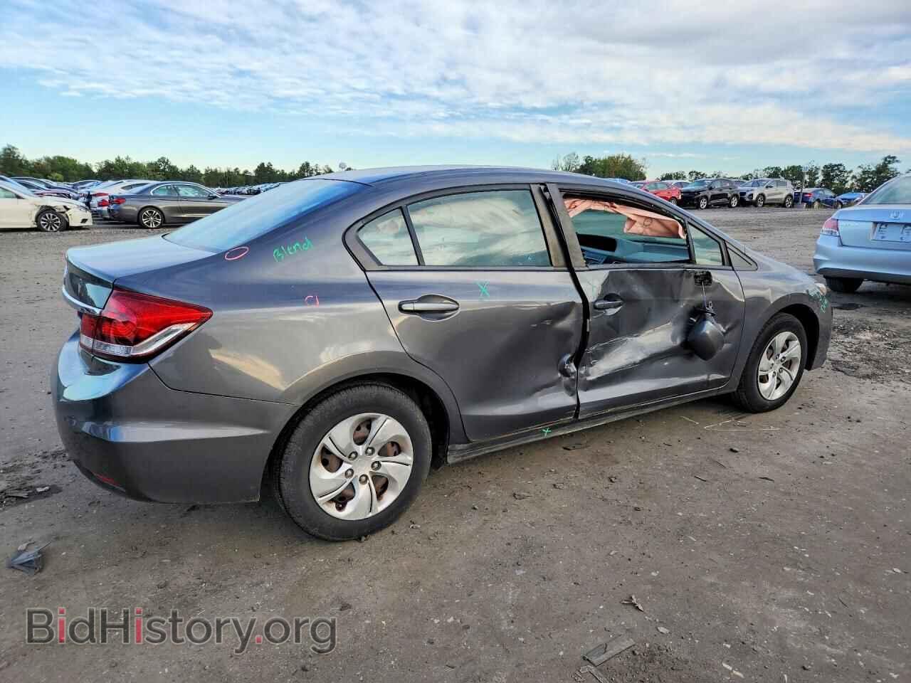 2013 HONDA CIVIC - VIN: 2HGFB2F50DH598564 - Photo 3