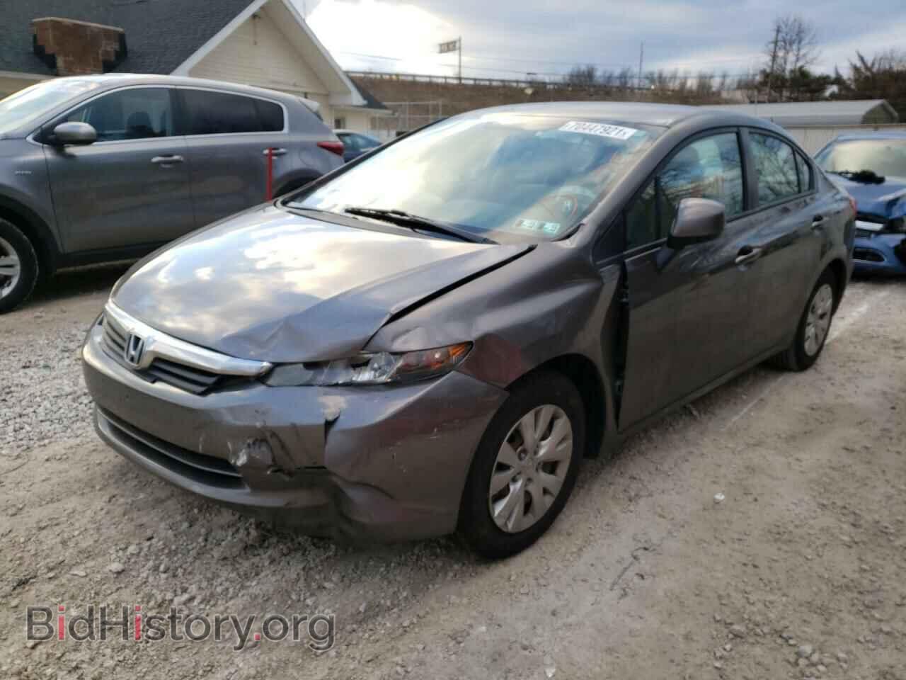 2012 HONDA CIVIC - VIN: 19XFB2F55CE380452 - Фото 2