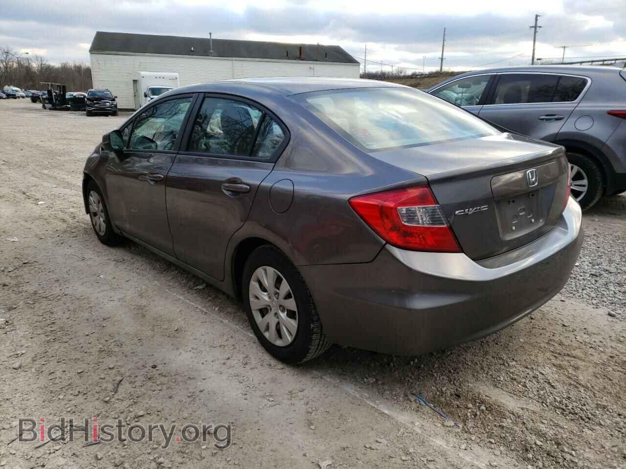 2012 HONDA CIVIC - VIN: 19XFB2F55CE380452 - Фото 3