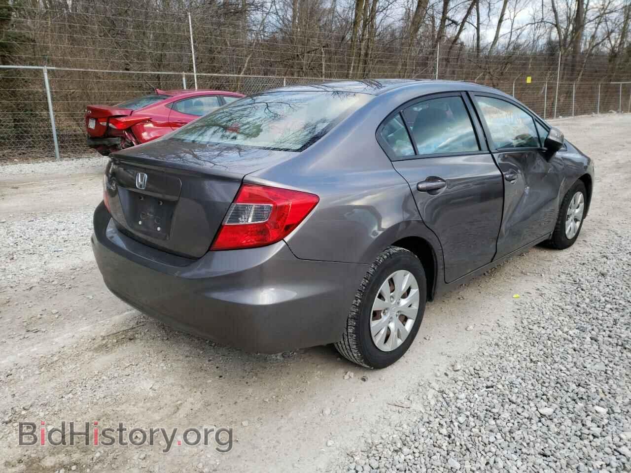 2012 HONDA CIVIC - VIN: 19XFB2F55CE380452 - Фото 4