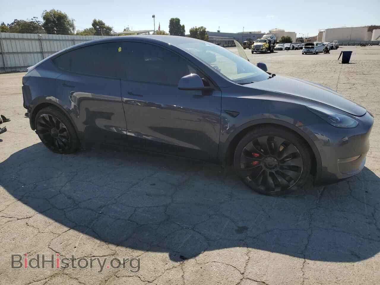 2021 TESLA MODEL Y - VIN: 5YJYGDEF6MF268352 - Фото 4