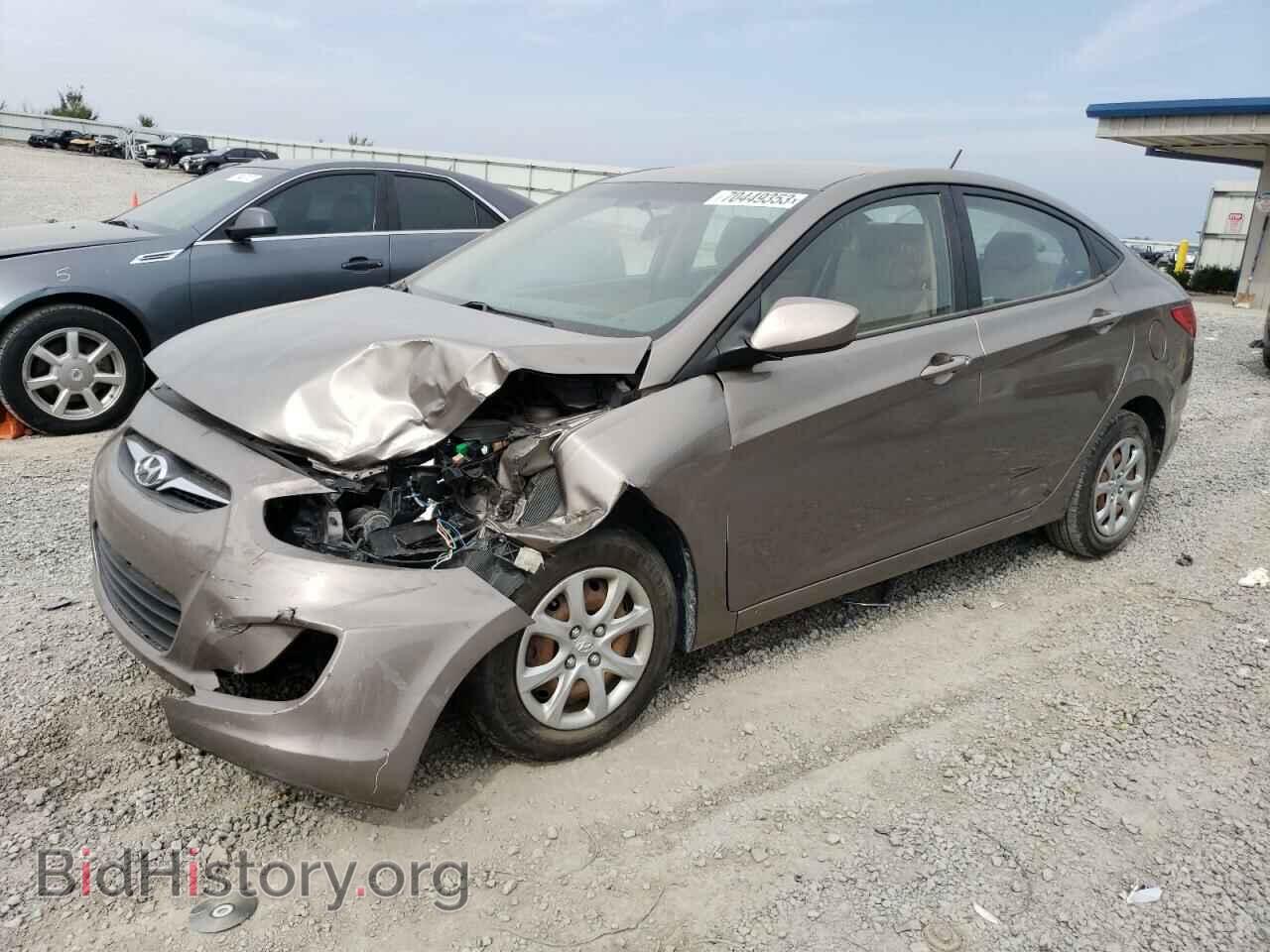 Photo KMHCT4AE3DU552995 - HYUNDAI ACCENT 2013