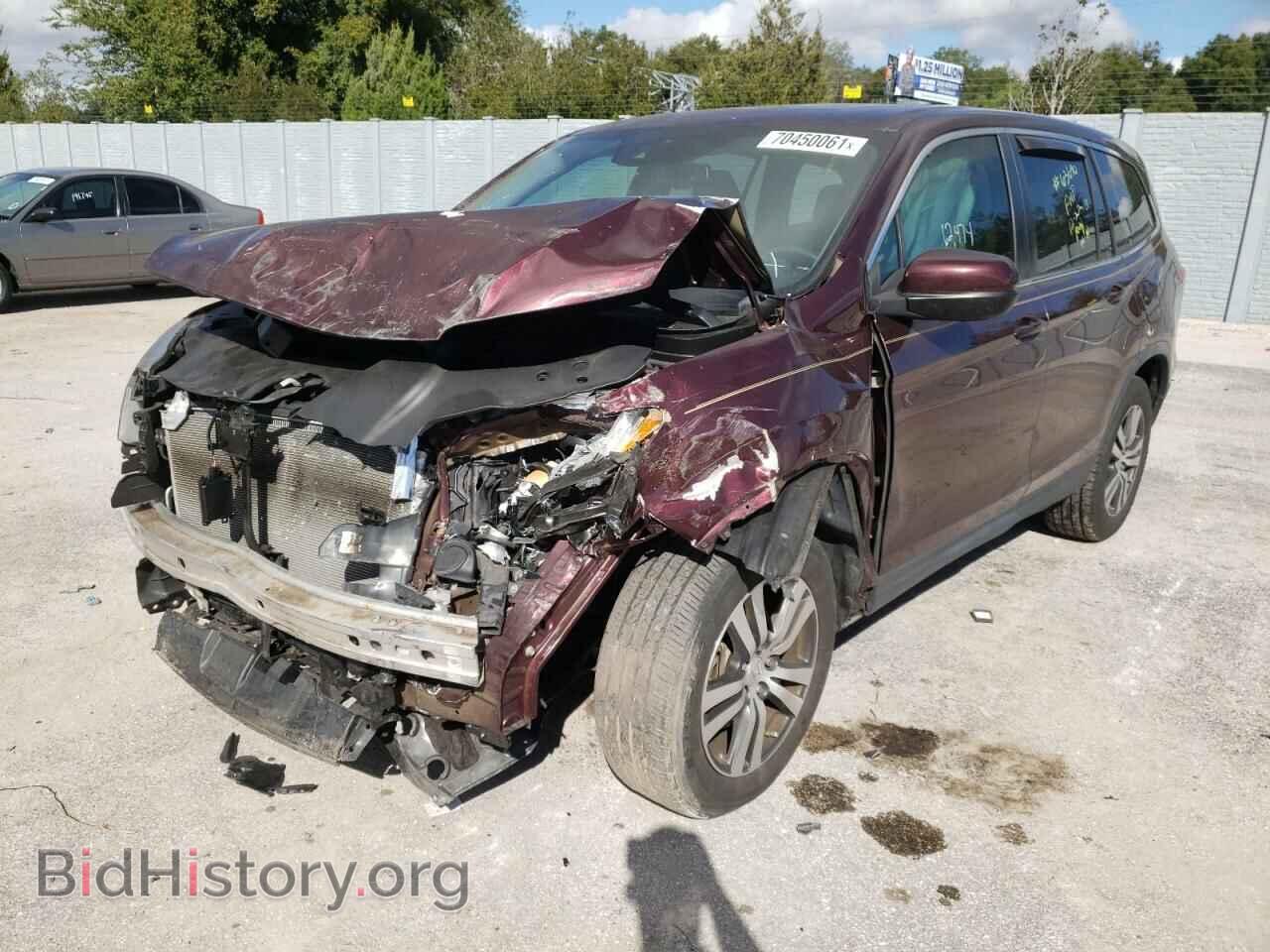 2017 HONDA PILOT - VIN: 5FNYF5H68HB007332 - Фото 2