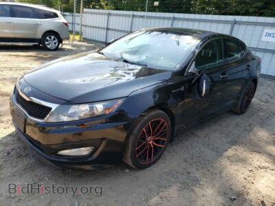 2012 Kia OPTIMA SX, черный — VIN 5XXGR4A62CG018226, Copart