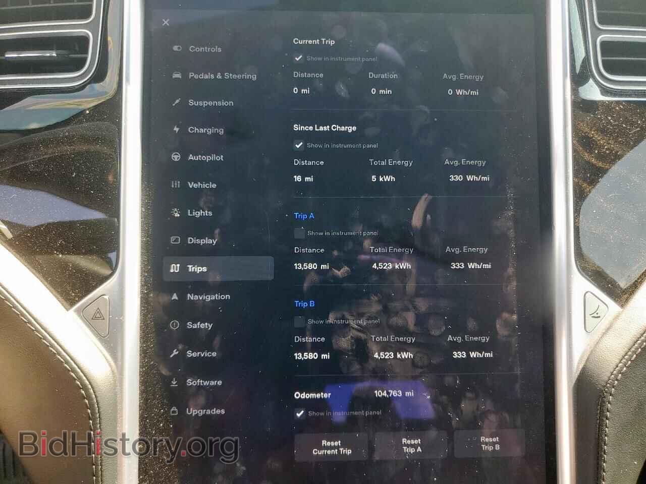 2017 TESLA MODEL S - VIN: 5YJSA1E20HF185430 - Photo 9