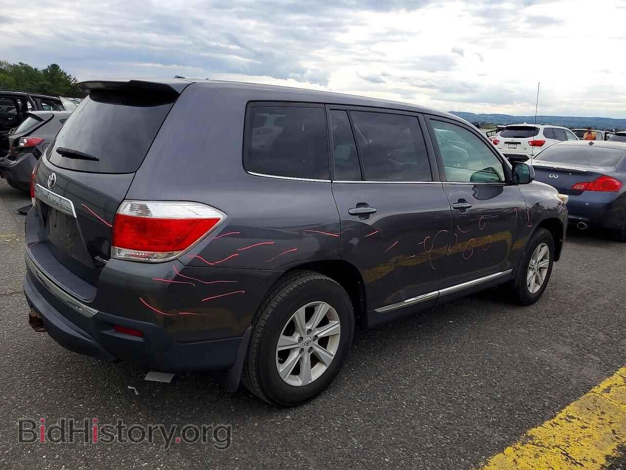 2012 TOYOTA HIGHLANDER - VIN: 5TDBK3EH0CS148878 - Фото 3