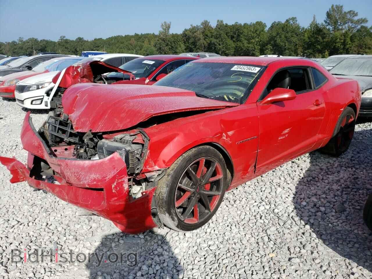 Фотография 2G1FK1EJ6C9148555 - CHEVROLET CAMARO 2012