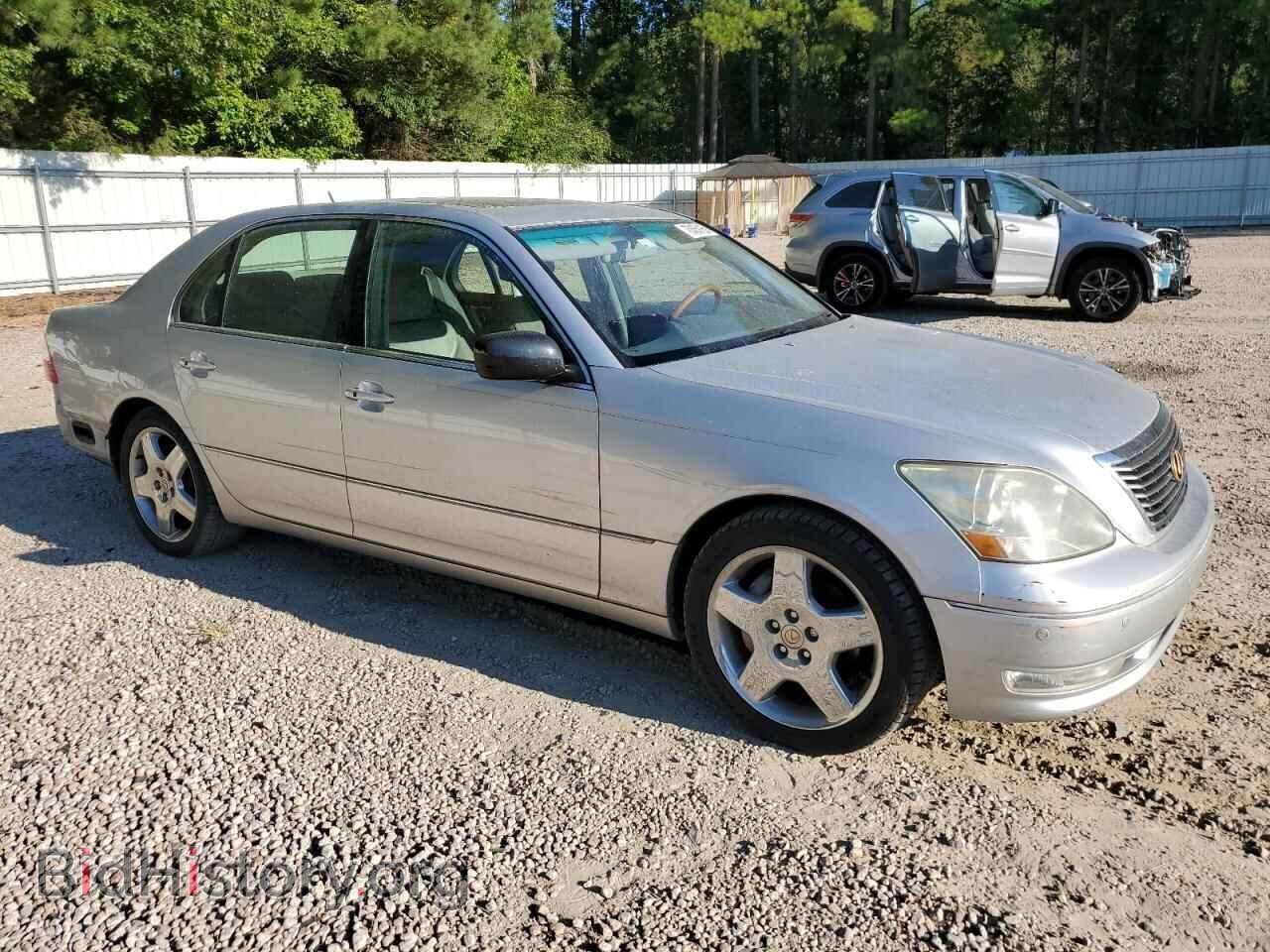 2005 LEXUS LS430 - VIN: JTHBN36F055010379 - Фото 4