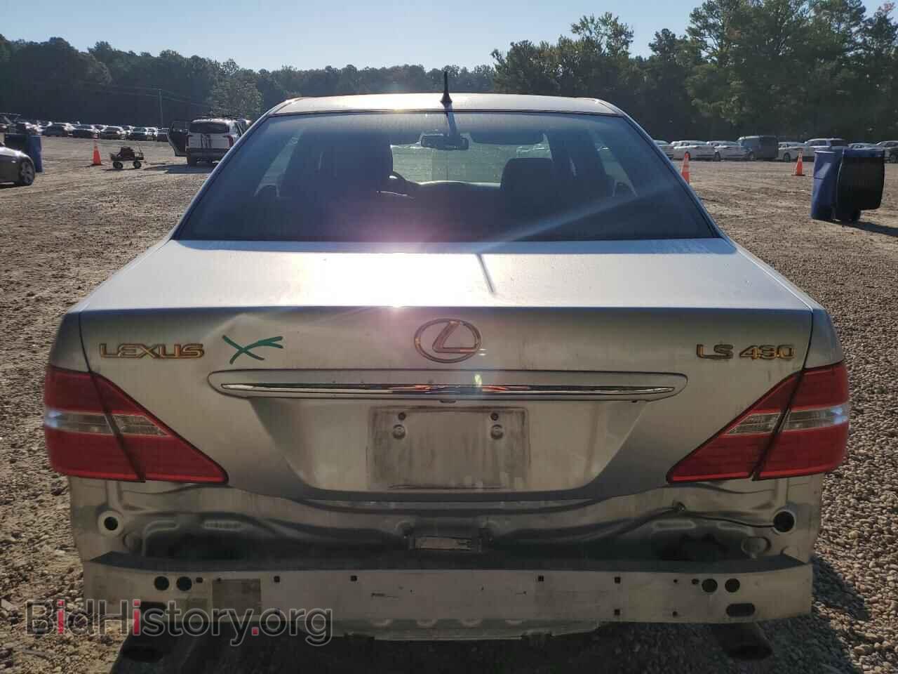 2005 LEXUS LS430 - VIN: JTHBN36F055010379 - Фото 6