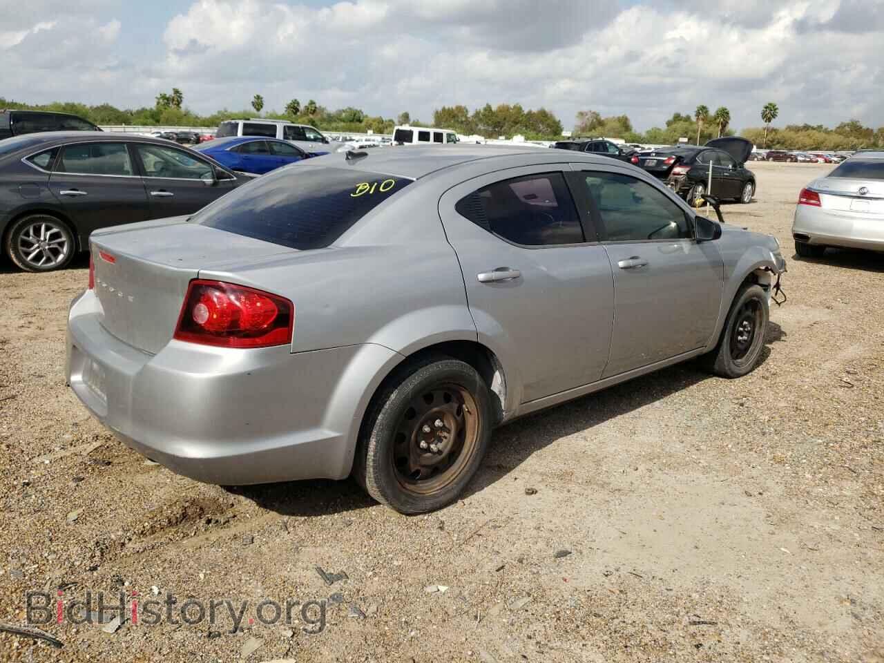 2014 DODGE AVENGER - VIN: 1C3CDZAB1EN228173 - Фото 3