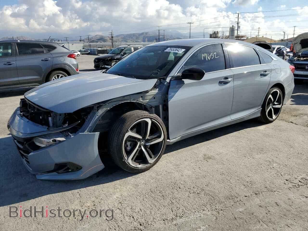Photo 1HGCV1F40MA056780 - HONDA ACCORD 2021