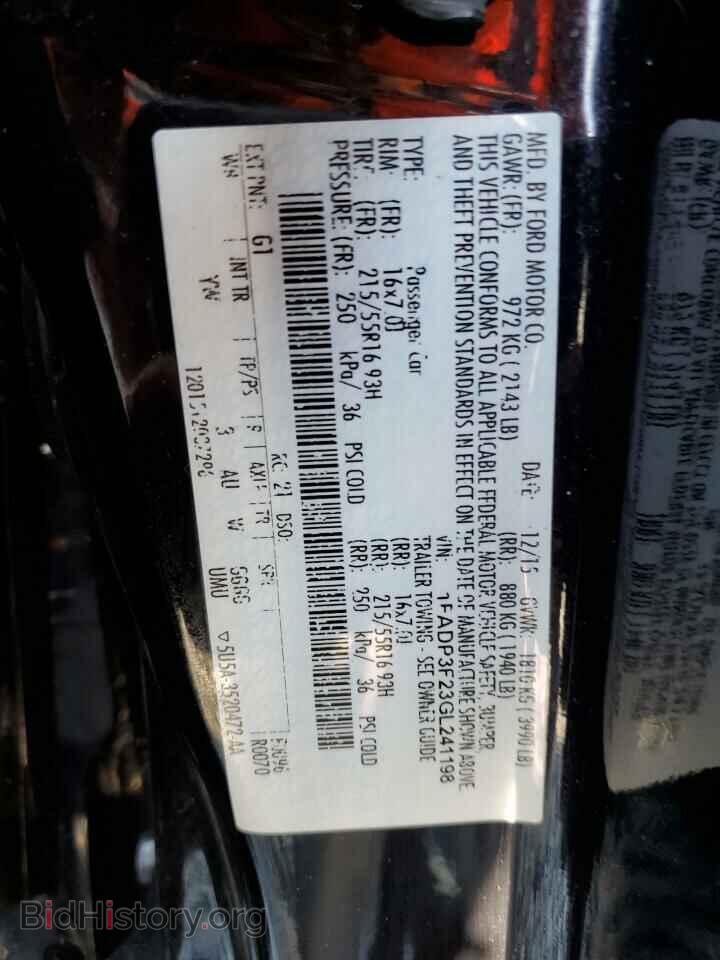2016 FORD FOCUS - VIN: 1FADP3F23GL241198 - Photo 12
