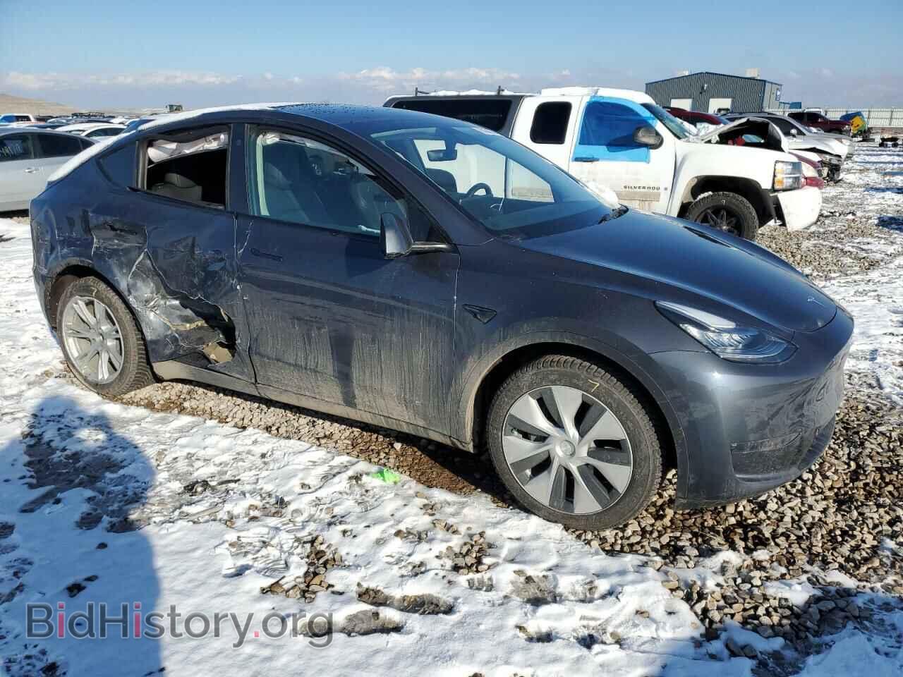 2021 TESLA MODEL Y - VIN: 5YJYGDEE7MF099983 - Фото 4