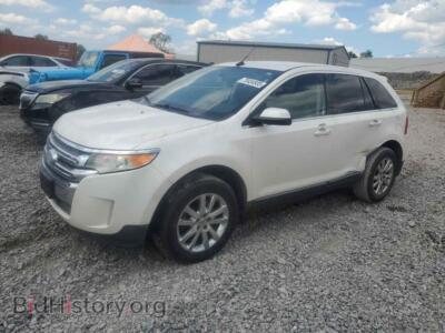 2013 Ford EDGE Limited, white — VIN 2FMDK3KC9DBA03631, Copart