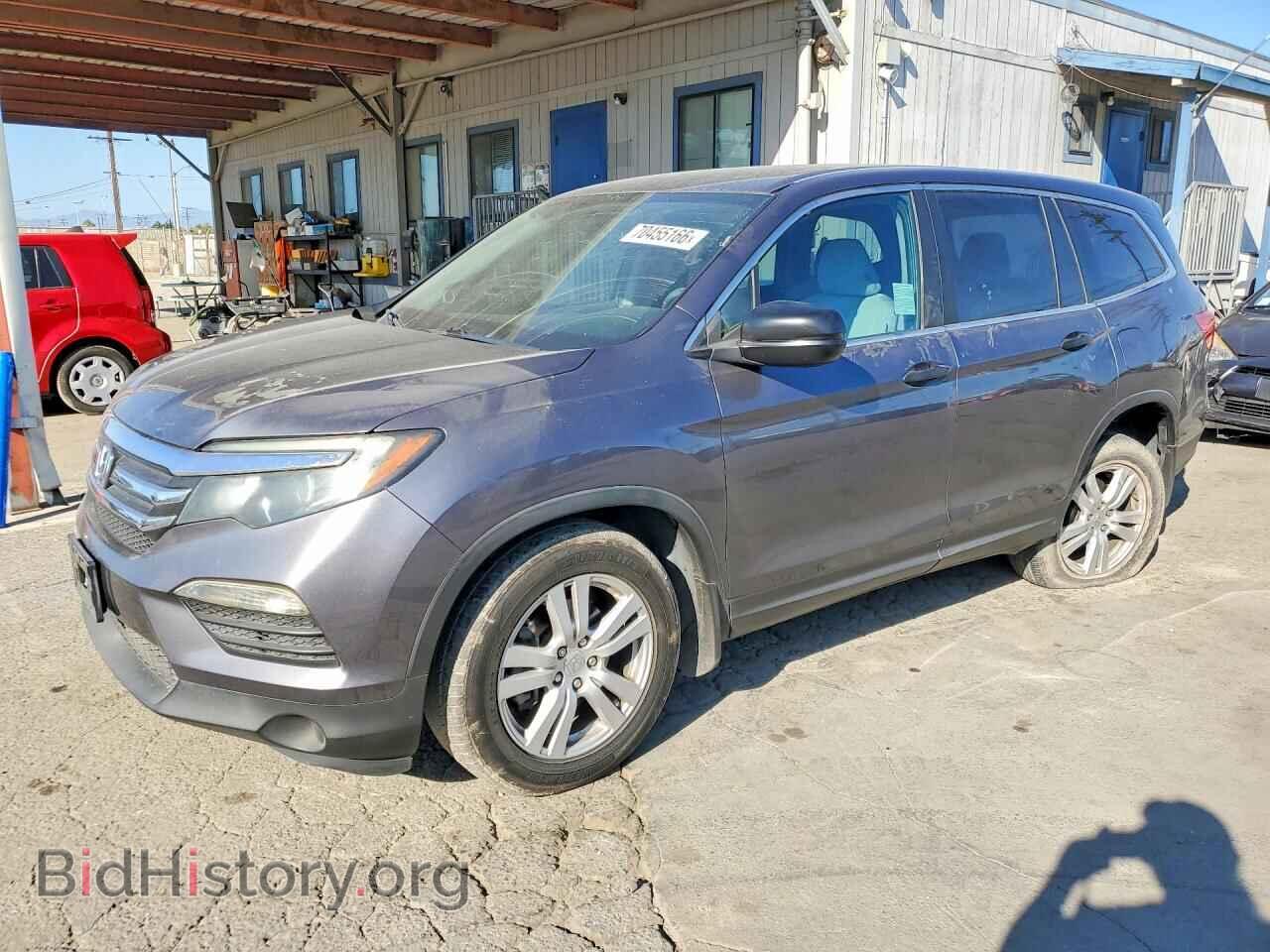Photo 5FNYF5H19GB037202 - HONDA PILOT 2016