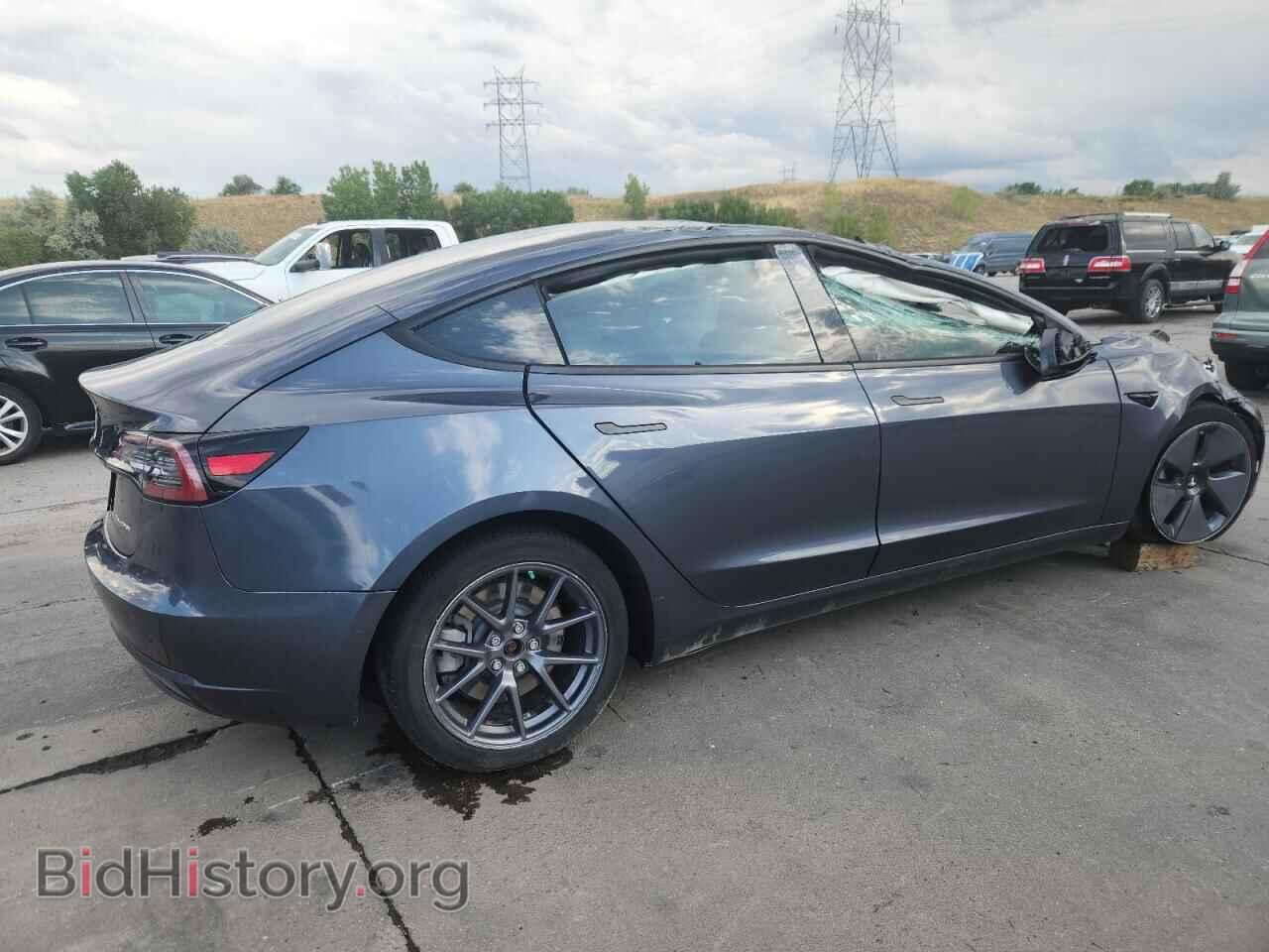 2021 TESLA MODEL 3 - VIN: 5YJ3E1EB0MF928140 - Фото 3