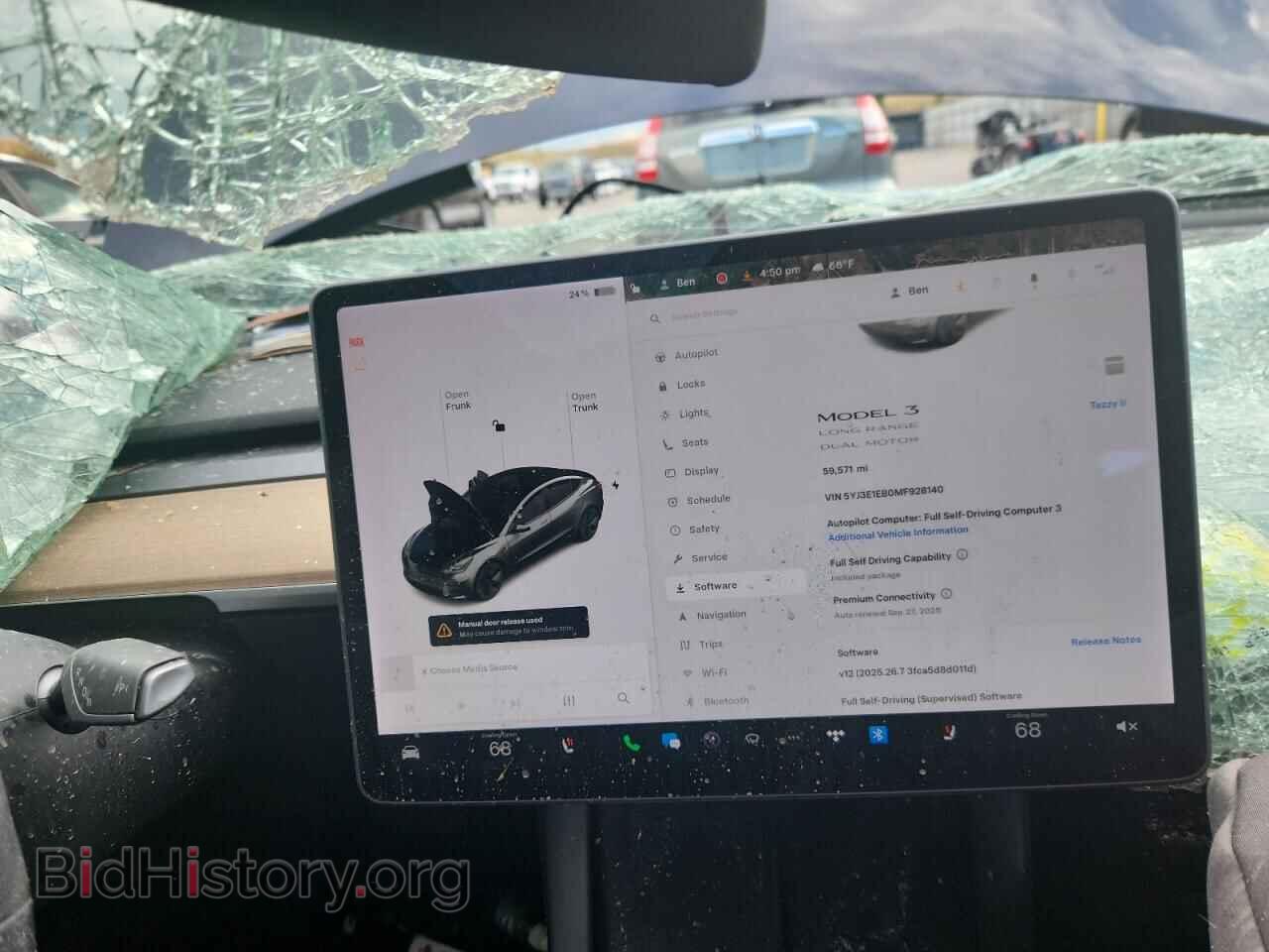 2021 TESLA MODEL 3 - VIN: 5YJ3E1EB0MF928140 - Фото 9