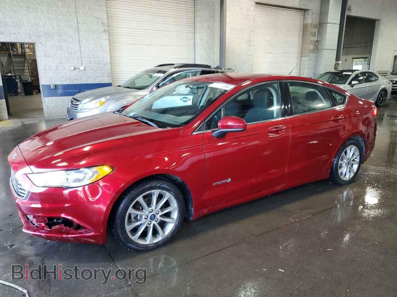 Фотография 3FA6P0LU7HR306845 - FORD FUSION 2017
