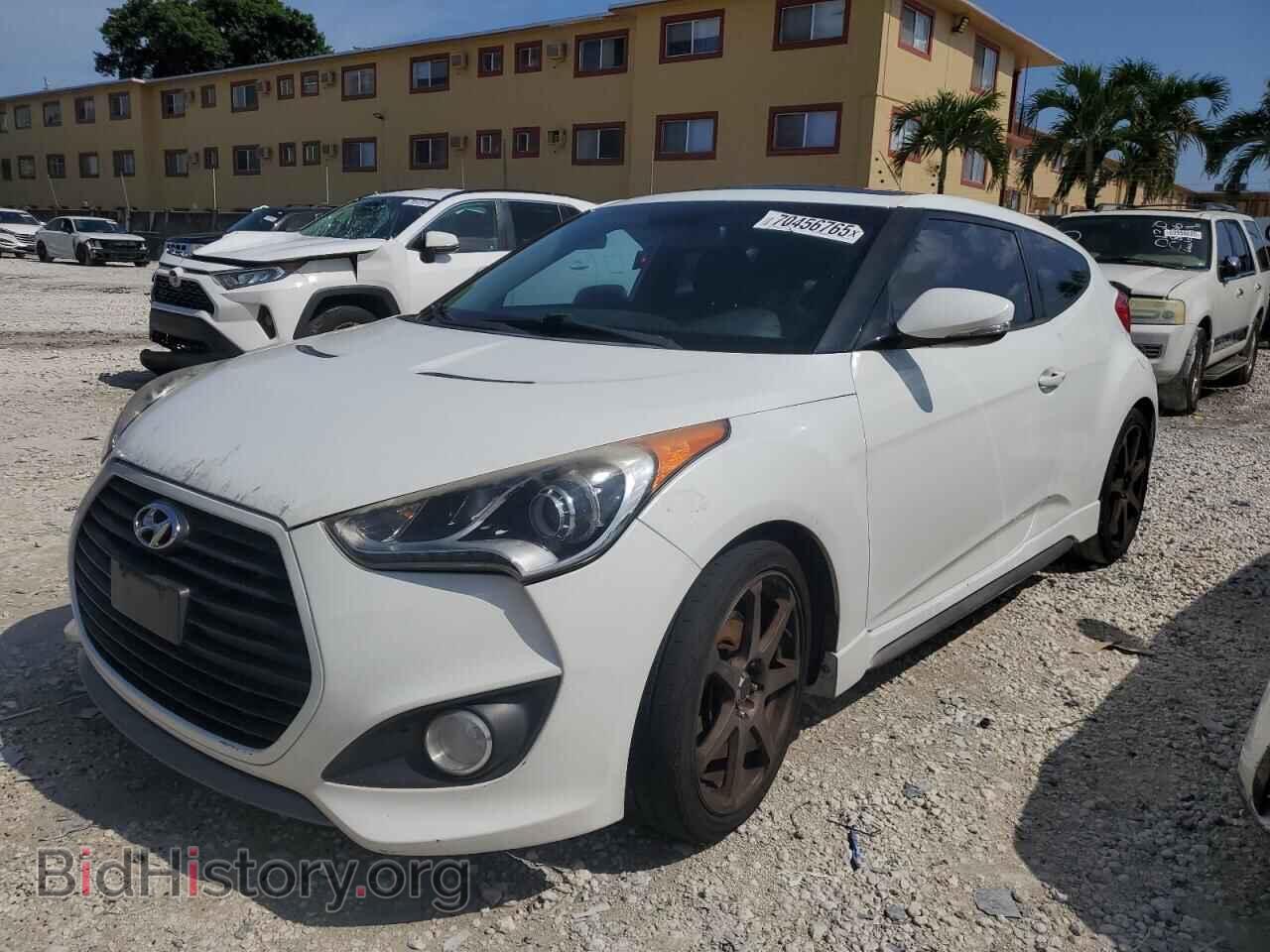 Photo KMHTC6AE4DU123439 - HYUNDAI VELOSTER 2013