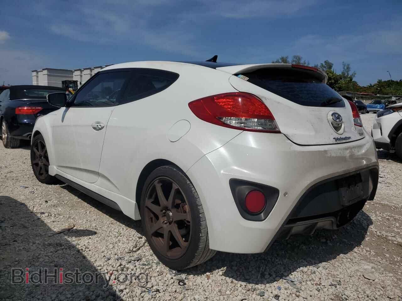 2013 HYUNDAI VELOSTER - VIN: KMHTC6AE4DU123439 - Фото 2