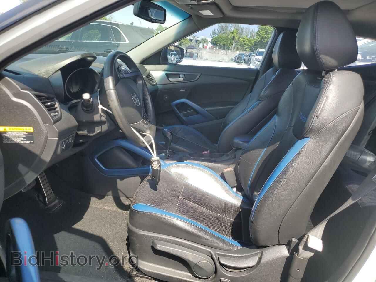 2013 HYUNDAI VELOSTER - VIN: KMHTC6AE4DU123439 - Фото 7