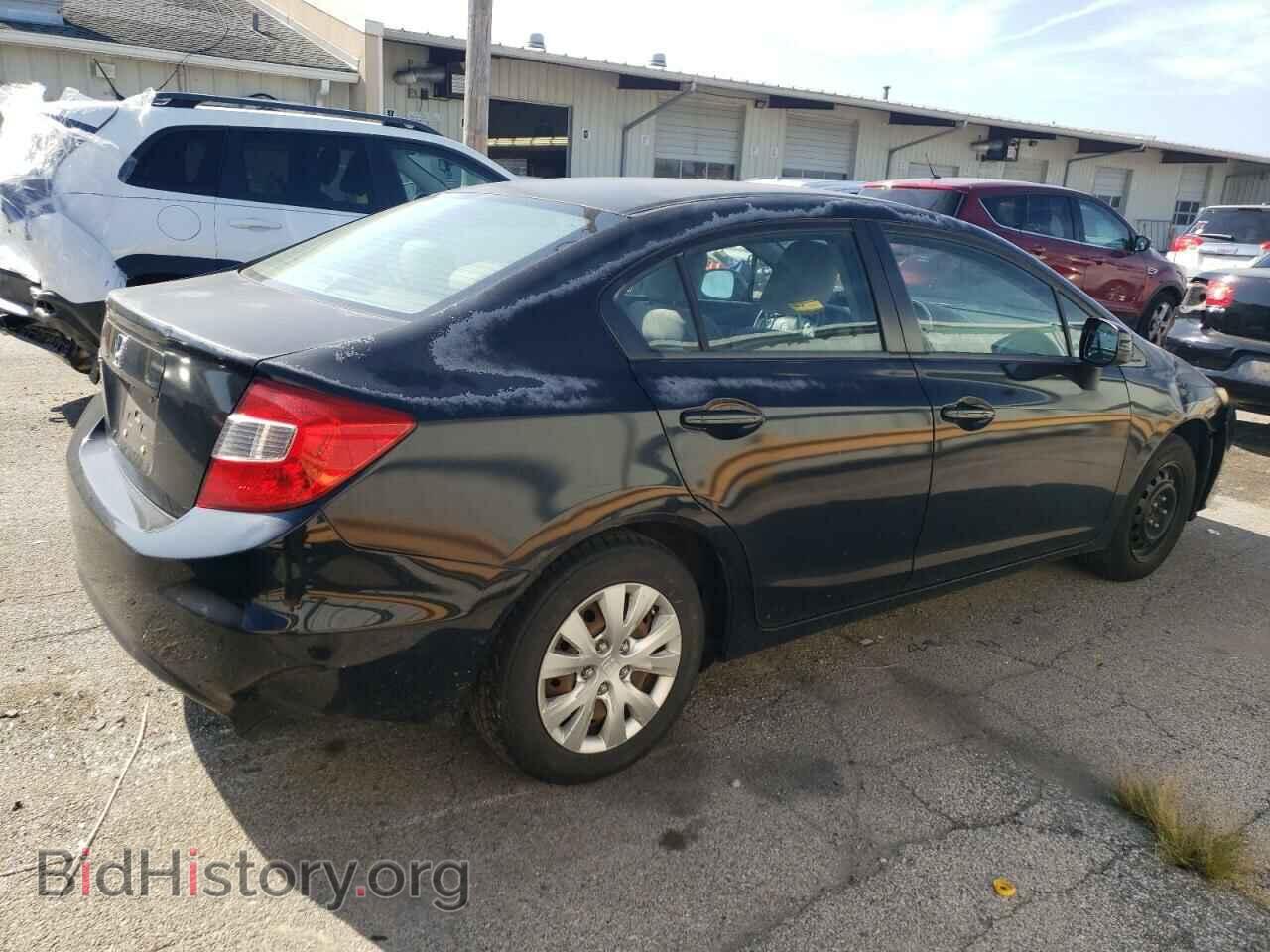 2012 HONDA CIVIC - VIN: 2HGFB2F56CH516125 - Фото 3