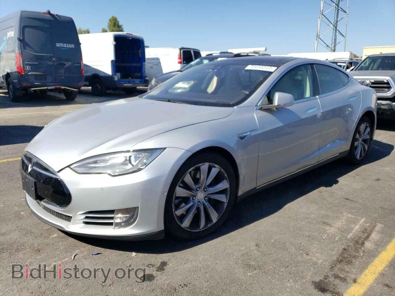 Photo 5YJSA1H11EFP52985 - TESLA MODEL S 2014