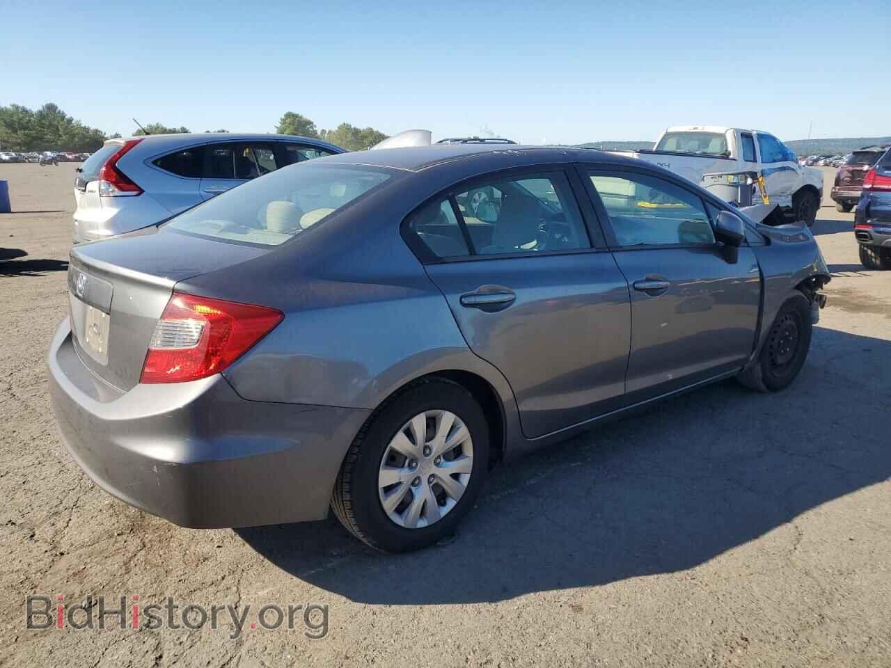 2012 HONDA CIVIC - VIN: 19XFB2F54CE370110 - Фото 3