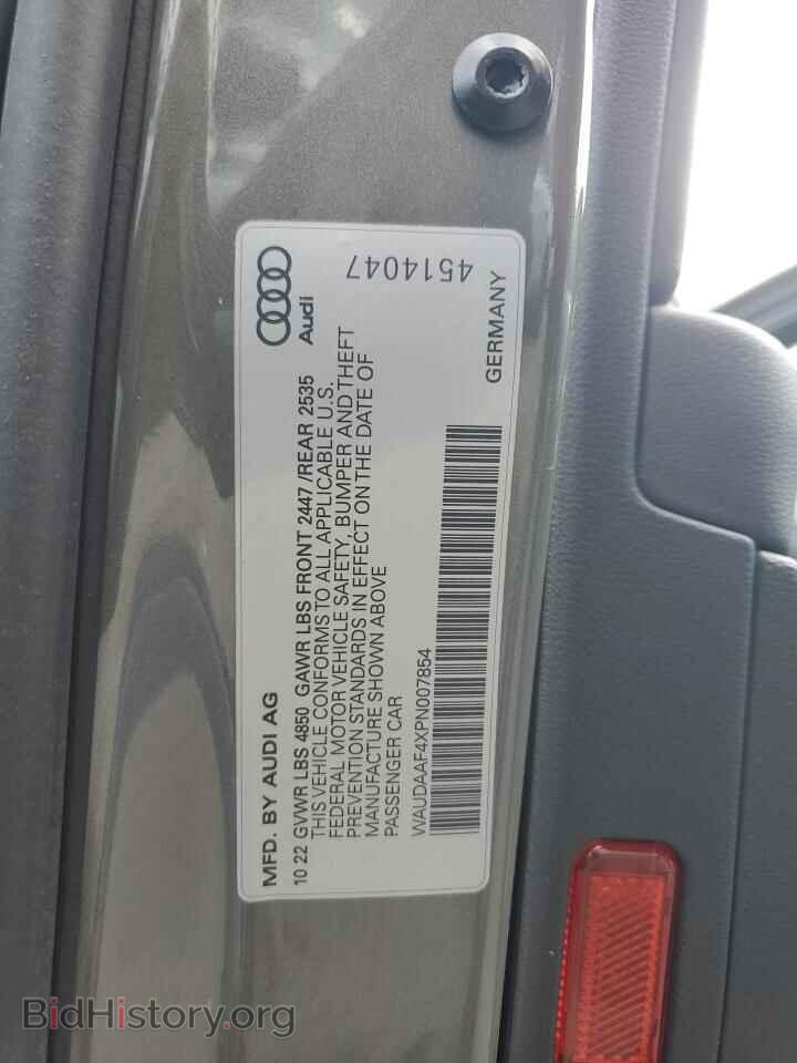 2023 AUDI A4 - VIN: WAUDAAF4XPN007854 - Фото 12