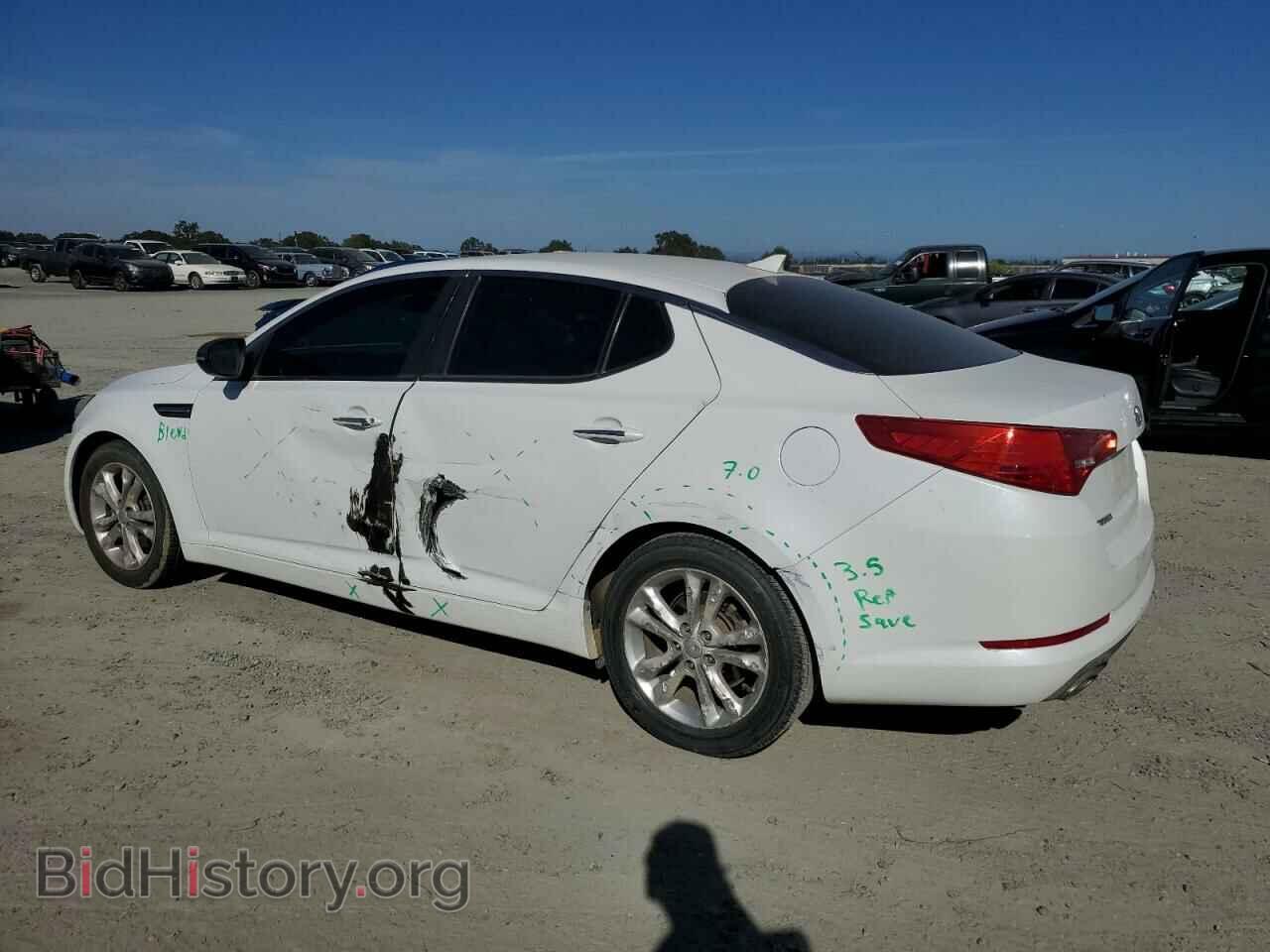 2012 KIA OPTIMA - VIN: 5XXGM4A70CG037560 - Фото 2