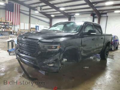 2020 RAM 1500 1500 Limit, black — VIN 1C6SRFHT8LN412584, Copart