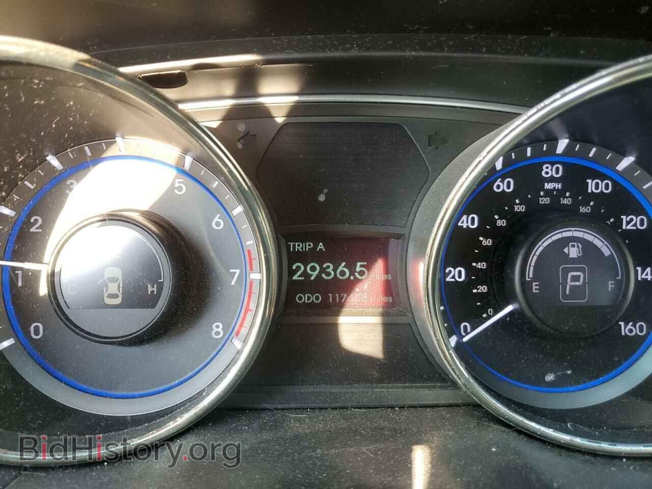 2012 HYUNDAI SONATA - VIN: 5NPEC4AB6CH358098 - Фото 9