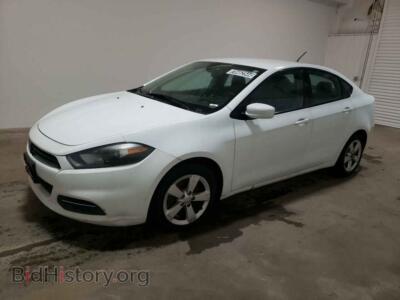2015 Dodge DART SXT, white — VIN 1C3CDFBB5FD373852, Copart