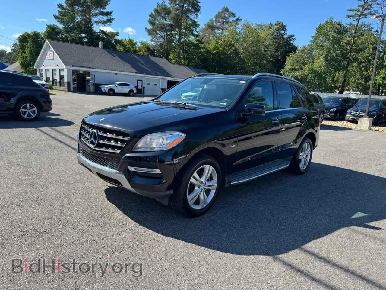 Photo 4JGDA5HB2CA043489 - MERCEDES-BENZ M-CLASS 2012