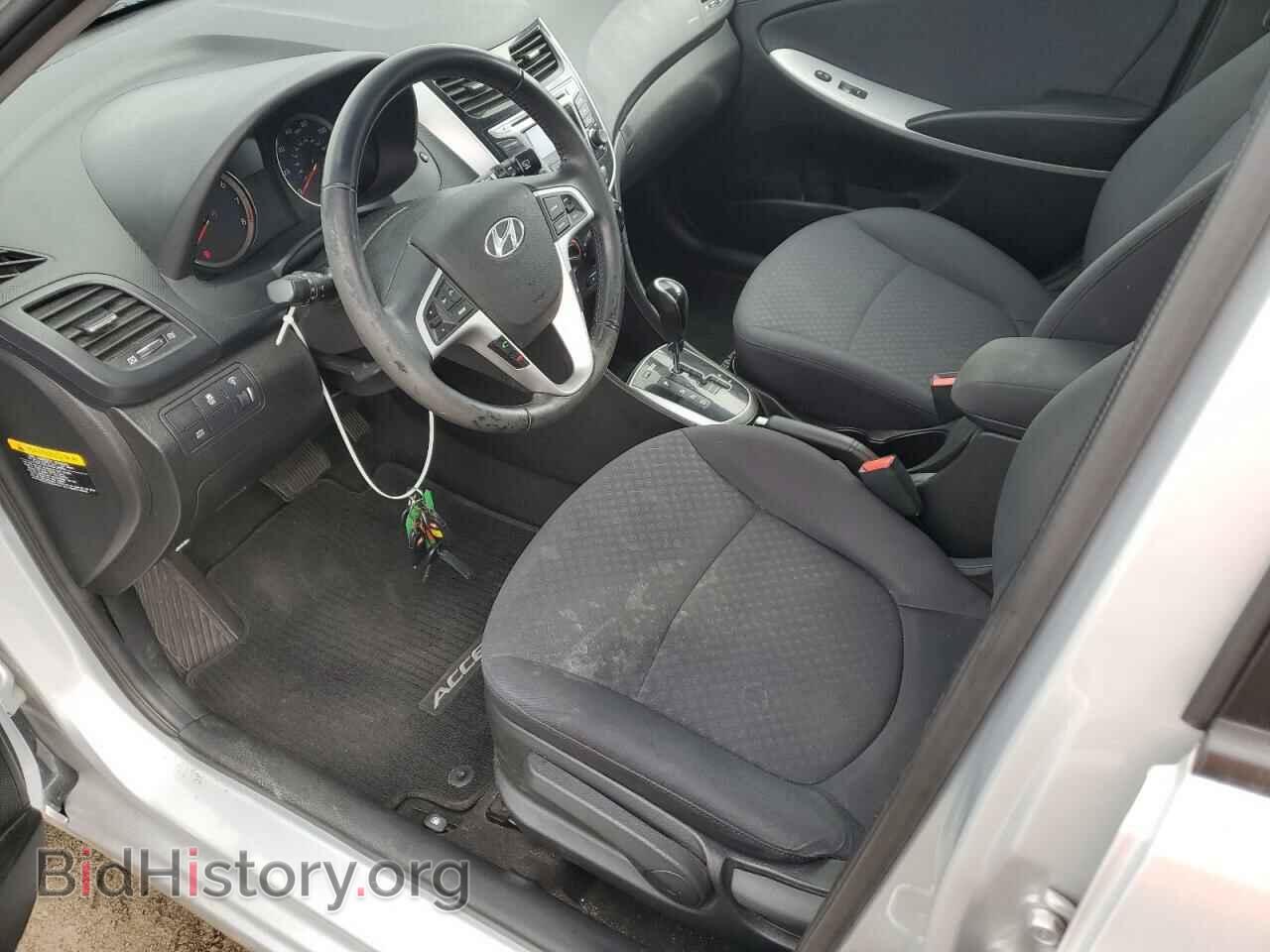 2014 HYUNDAI ACCENT - VIN: KMHCU5AE3EU189490 - Фото 7