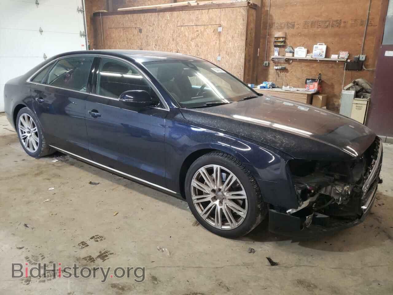 2014 AUDI A8 - VIN: WAURGAFD4EN003137 - Фото 4