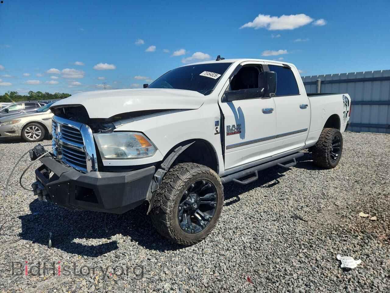 2016 RAM 2500 SLT (VIN 3C6UR5DL1GG337282) — photo 1 of 13, Copart, damage: front end