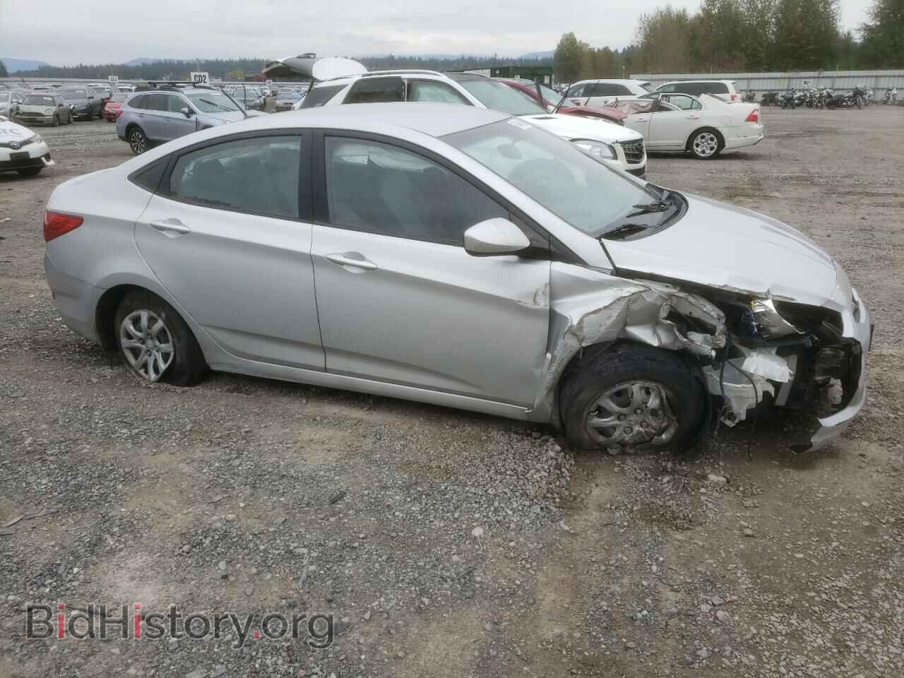 2012 HYUNDAI ACCENT - VIN: KMHCT4AEXCU168744 - Фото 4