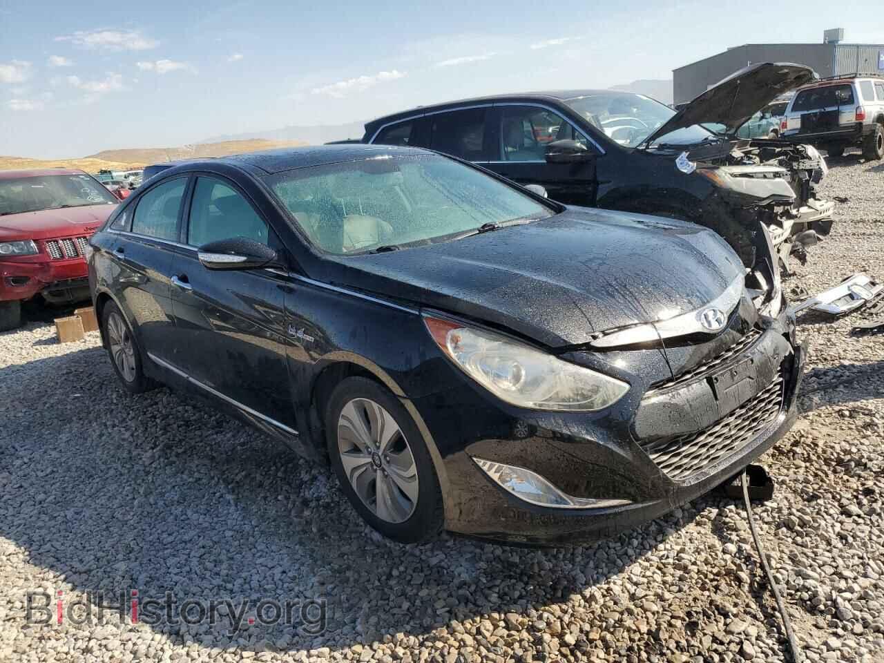 2014 HYUNDAI SONATA - VIN: KMHEC4A41EA106671 - Фото 4
