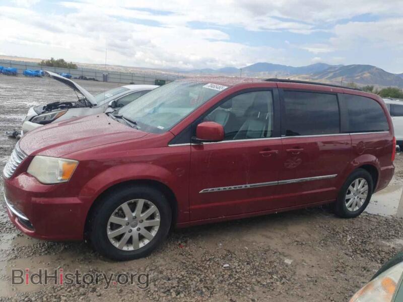 2014 Chrysler MINIVAN Touring (VIN 2C4RC1BGXER208057) — фото 1 из 13, Copart, повреждение: бок