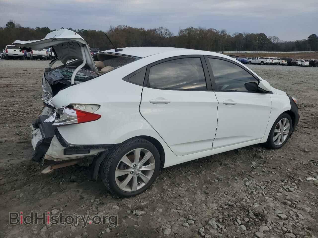 2014 HYUNDAI ACCENT - VIN: KMHCU4AE1EU608558 - Фото 3
