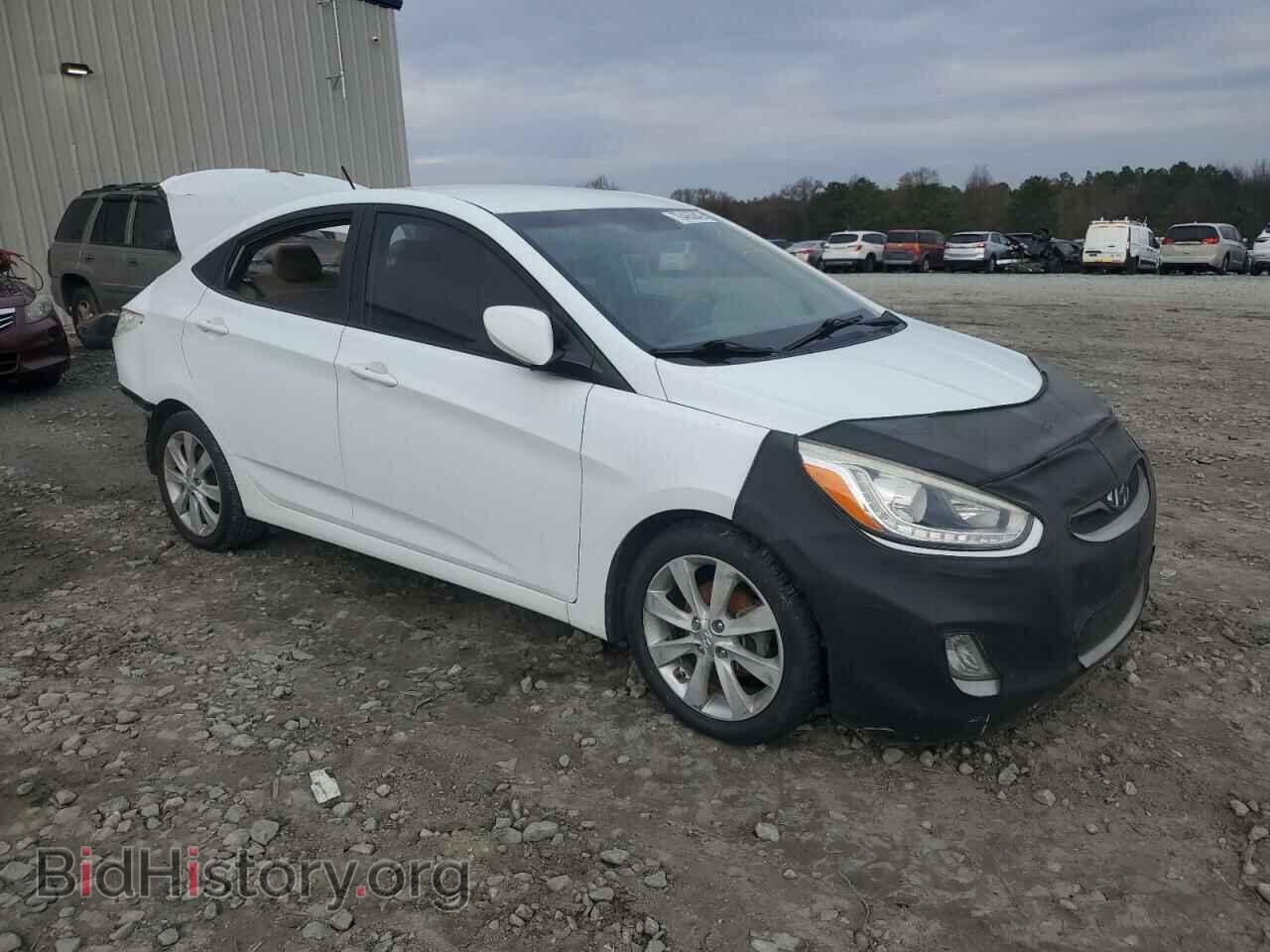 2014 HYUNDAI ACCENT - VIN: KMHCU4AE1EU608558 - Фото 4