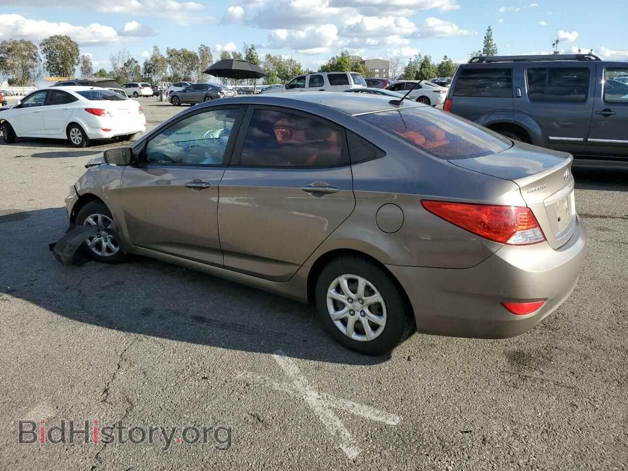 2013 HYUNDAI ACCENT - VIN: KMHCT4AE0DU542988 - Фото 2